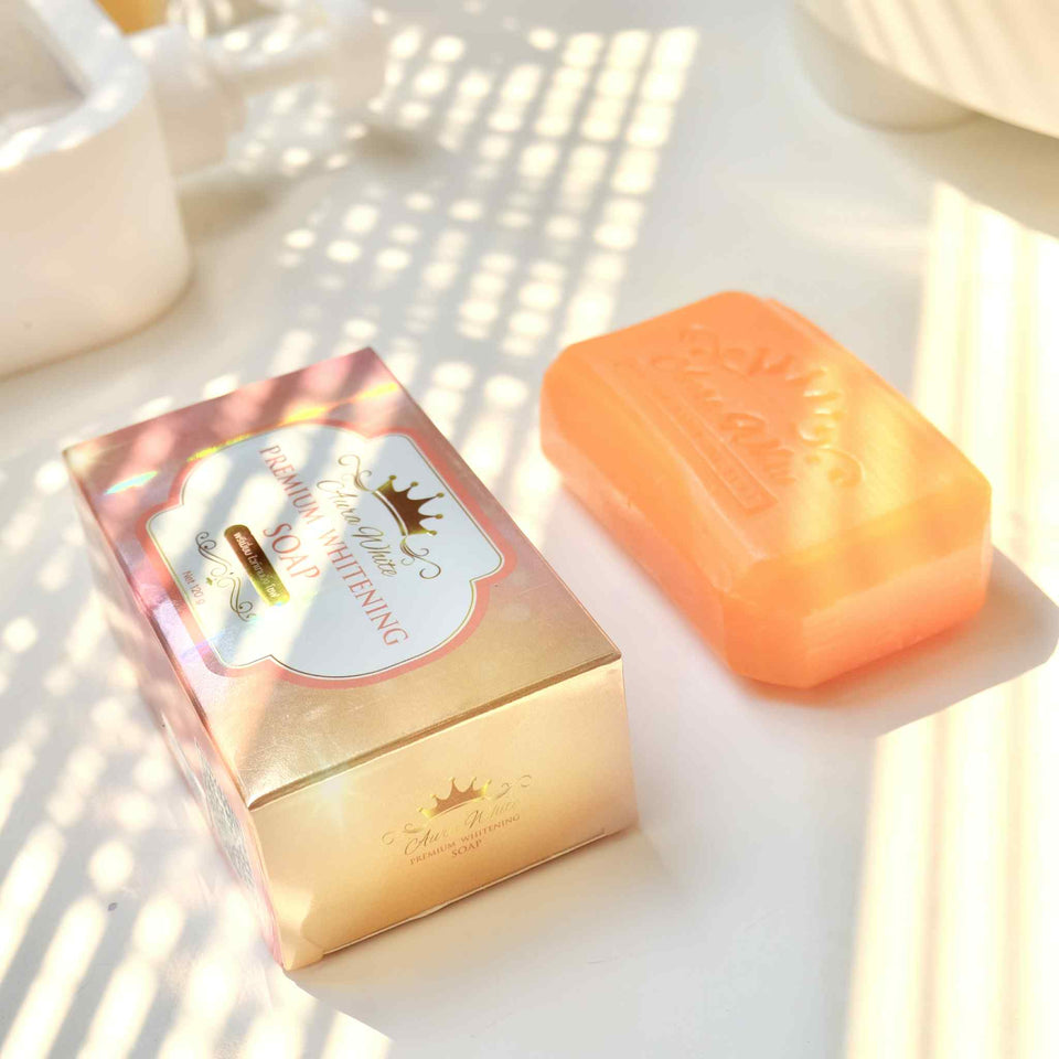 Aura white premium whitening soap 120g