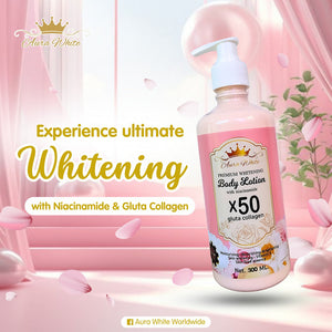 Aura white premium lotion 300ml