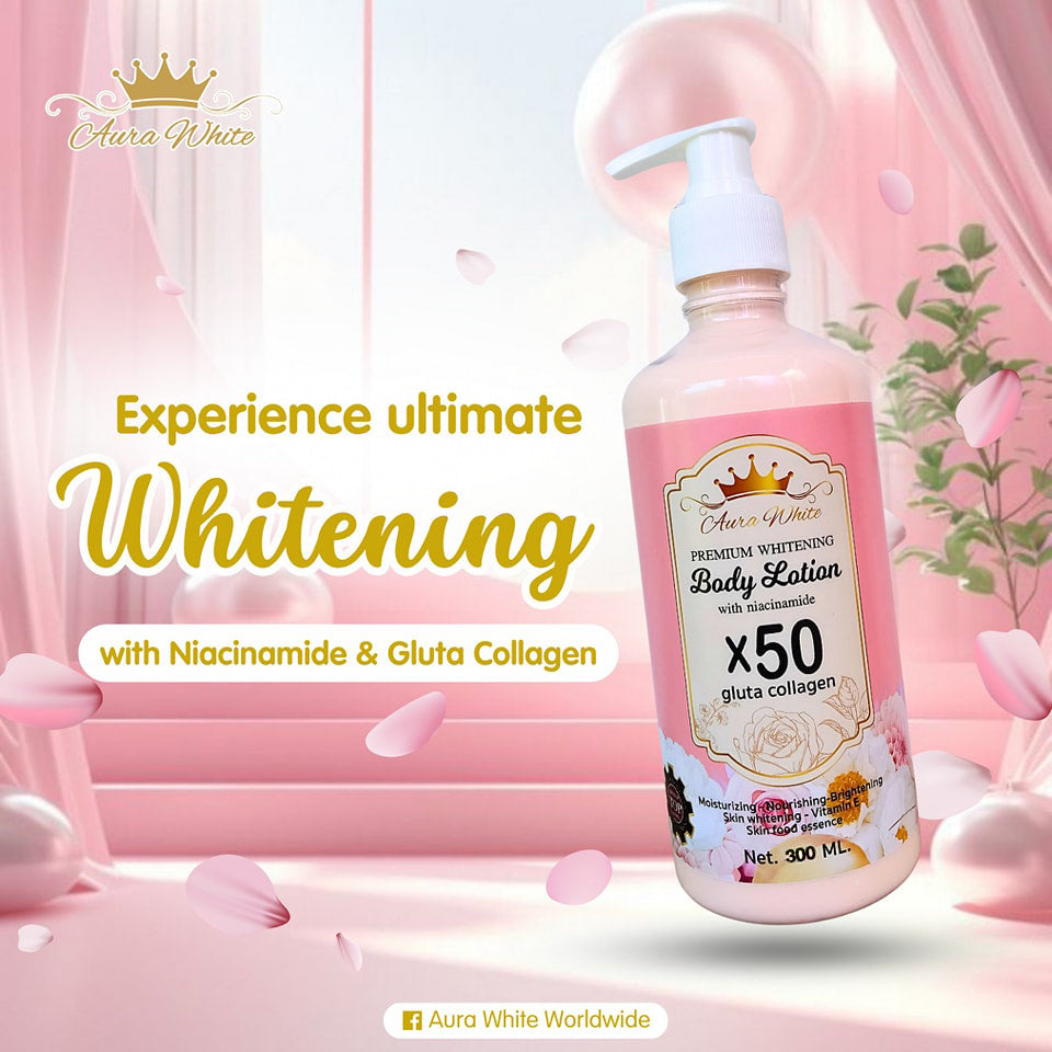 Aura white premium lotion 300ml