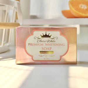 Aura white premium whitening soap 120g
