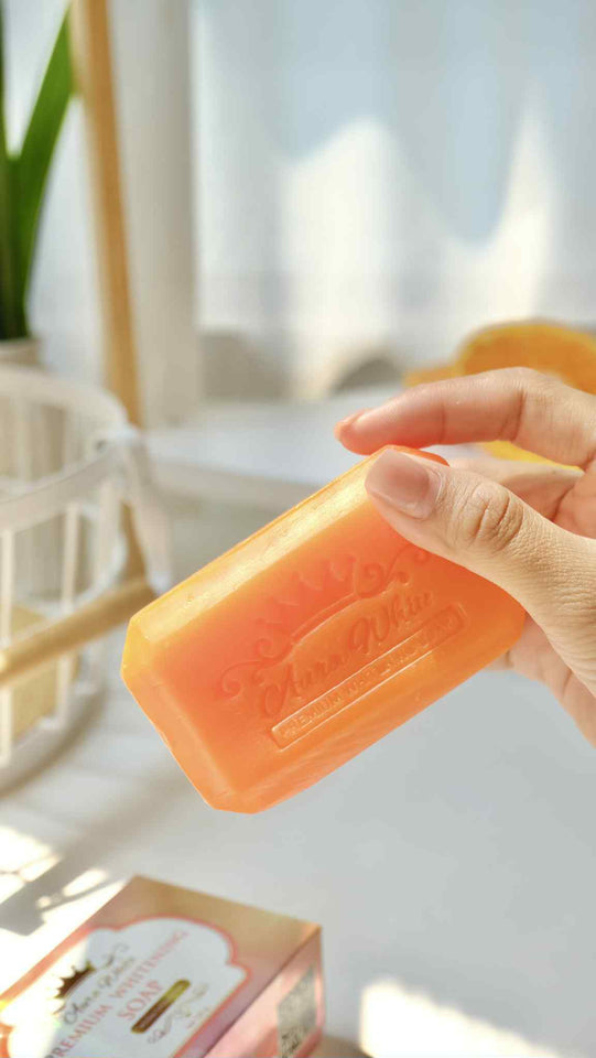 Aura white premium whitening soap 120g