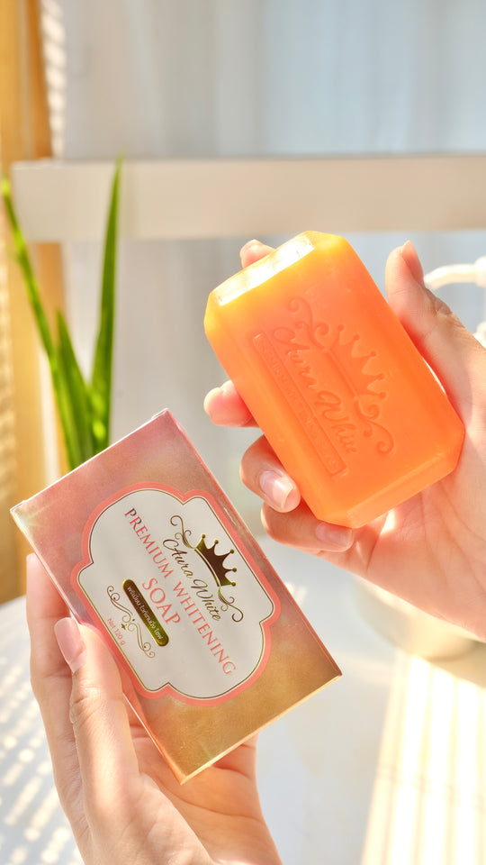 Aura white premium whitening soap 120g