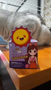 Aura white Zinc collagen sunscreen