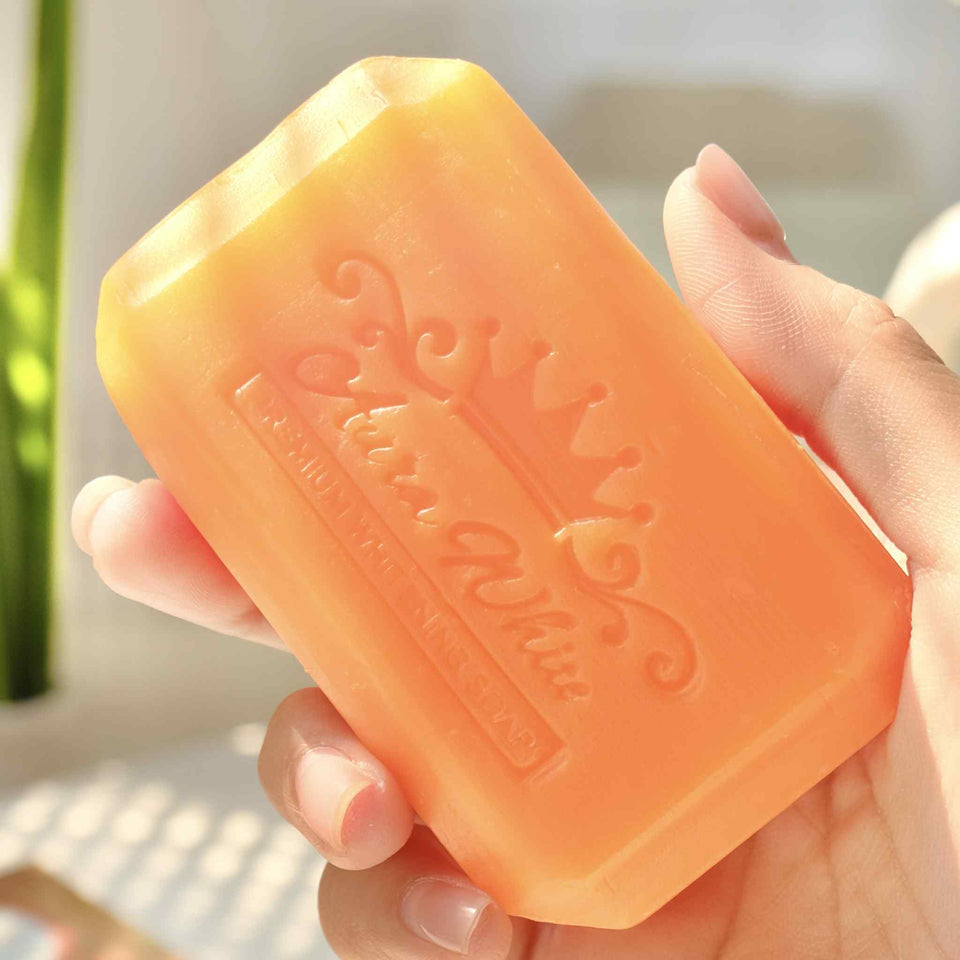 Aura white premium whitening soap 120g